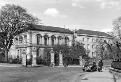 BBC Studios Queen Margaret Drive Glasgow 1960s
