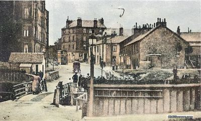 Cadder Bridge Over the Canal on Balmore Road Glasgow Early 1900s
