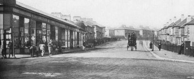 Cleveden Road at the Top of Kelvindale Road Maryhill Kelvindale Glasgow Circa Early 20th Century
