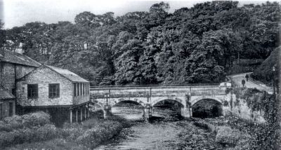 Dawsholm Mill on the River Kelvin Glasgow
