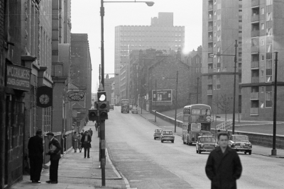 Duke Street at the Great Eastern Hotel, Glasgow 1965.
