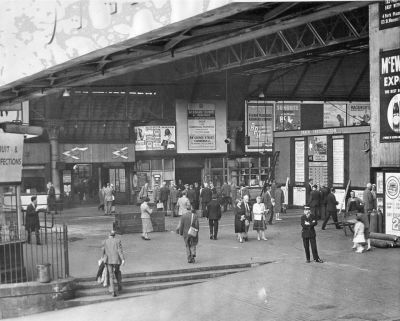 Glasgow Queen Street Station.
