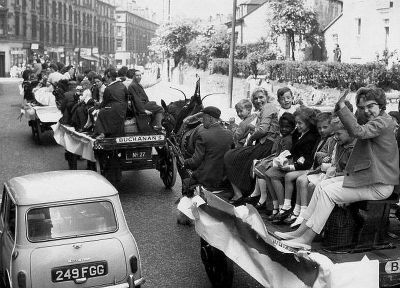 Glasgow Sunday School outing Maryhill Road 1965
