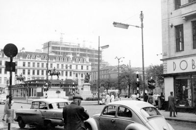 Information Bureau, George Square,  Glasgow 1962
