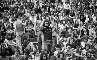 Kelvingrove Park Bandstand Glasgow 1978.
