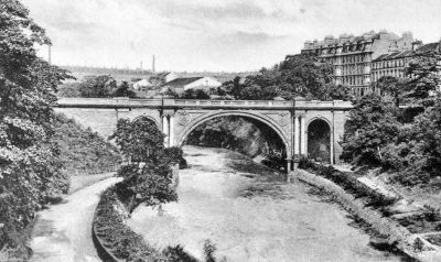 Kirklee Bridge Glasgow 1905

