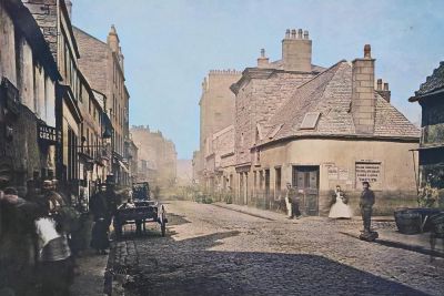 Main Street Gorbals Glasgow  1868
