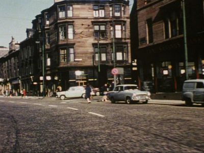 Maryhill Road At Northpark Street 1965
