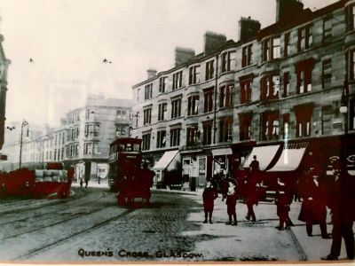 Queens Cross Maryhill Glasgow early 1900s
