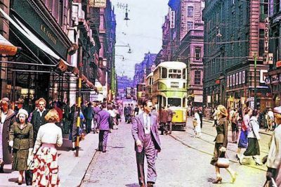 Renfield Street Glasgow 1958
