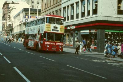 Renfield Street Glasgow June 1980
