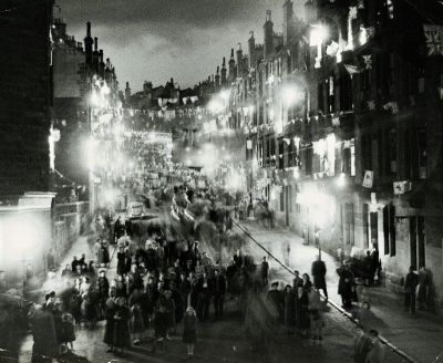 Rolland Street Maryhill Street Party Glasgow 1953
