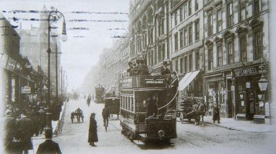 Sauchiehall Streey Glasgow City Centre Circa Early 1900s
