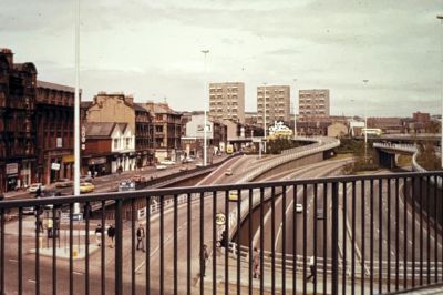 St. Georges Road and the Motorway 1970s
