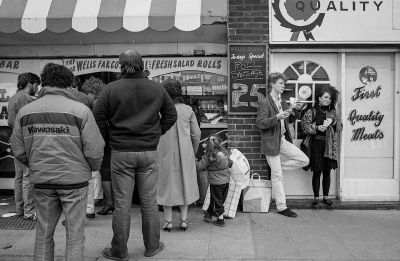 The Barras, Glasgow. 1980s
