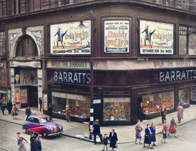 The La Scala Cinema in Sauchiehall Street, Glasgow. 1955
