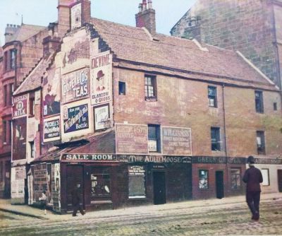 The Provands Lordship Castle Street Glasgow Circa Late  1800s Colourised
