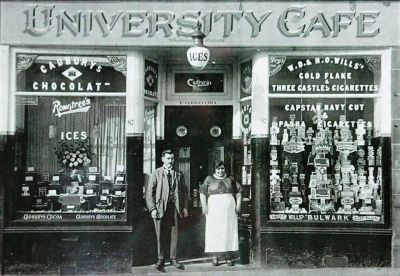 The University Cafe on Byres Road Glasgow
