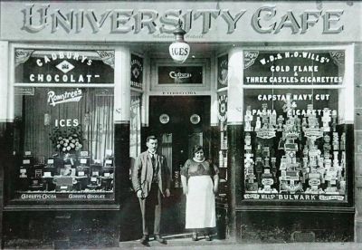 The University Cafe on Byres Road Glasgow
