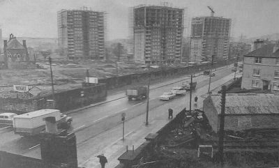 Wyndford Housing Estate being built Circa 1963
